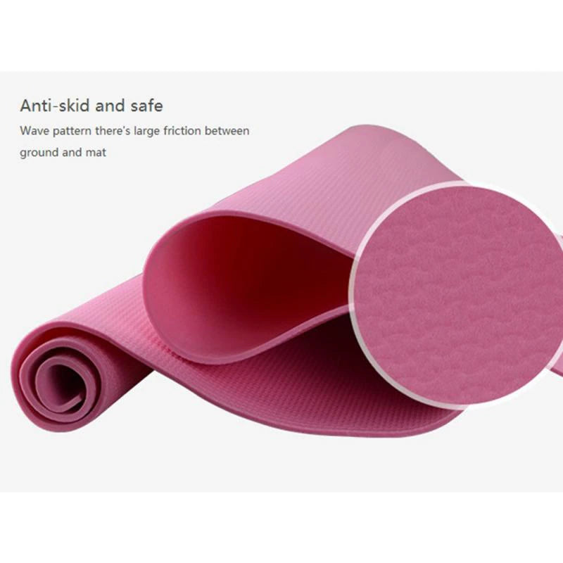 4MM Thick EVA Yoga Mats Anti-Slip Sport Fitness Mat Blanket for Exercise Yoga and Pilates Gymnastics Mat Fitness Equipment